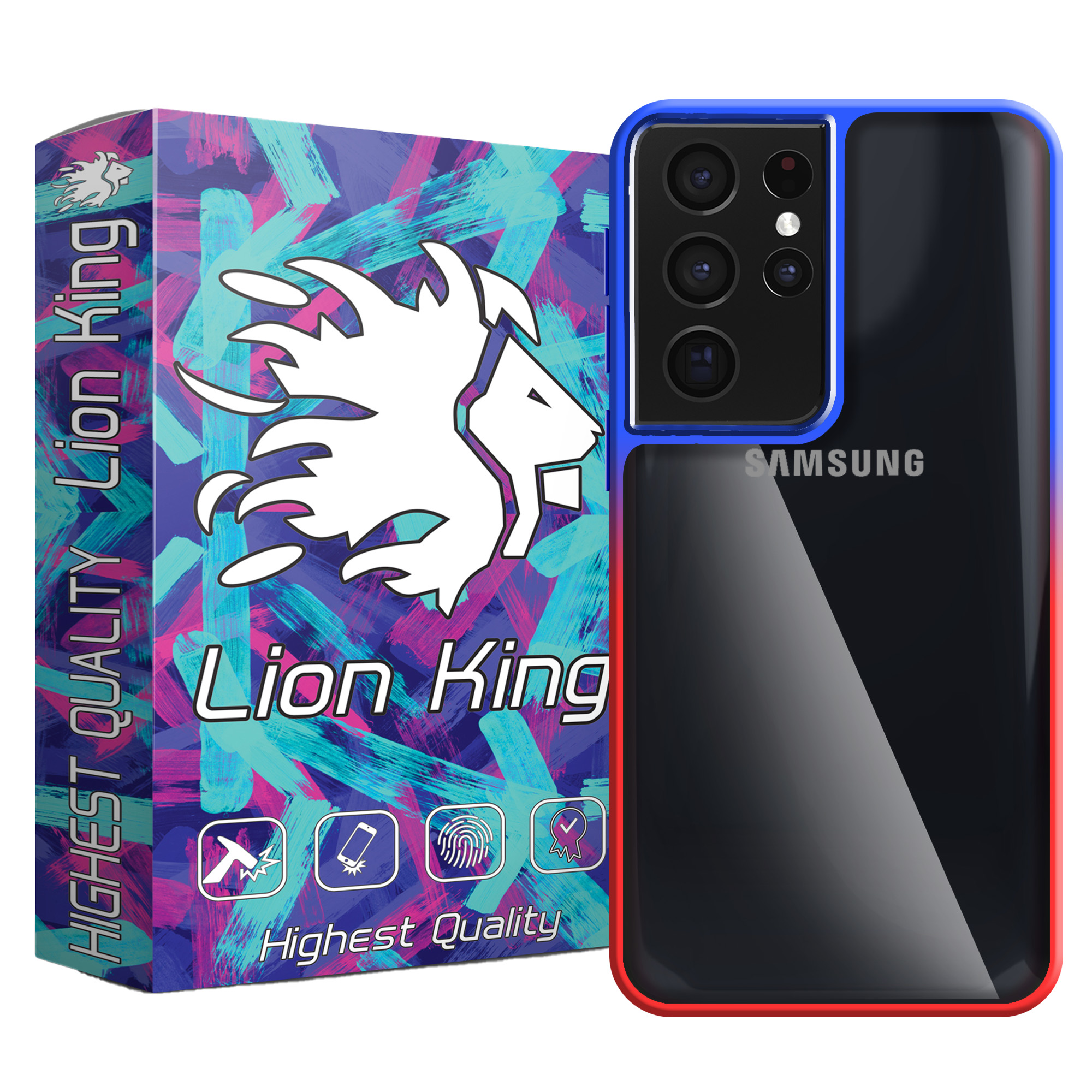 کاور لاین کینگ مدل dorrangi مناسب برای گوشی موبایل سامسونگ Galaxy S21 Ultra
