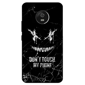Megafone Dont touch my phone 1884 Cover For Motorola Moto G5S Plus