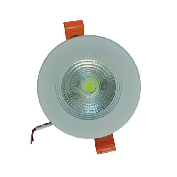 چراغ سقفی سی او بی 7 وات اپتونیکا مدل OP-DLQ5607R بسته 8 عددی