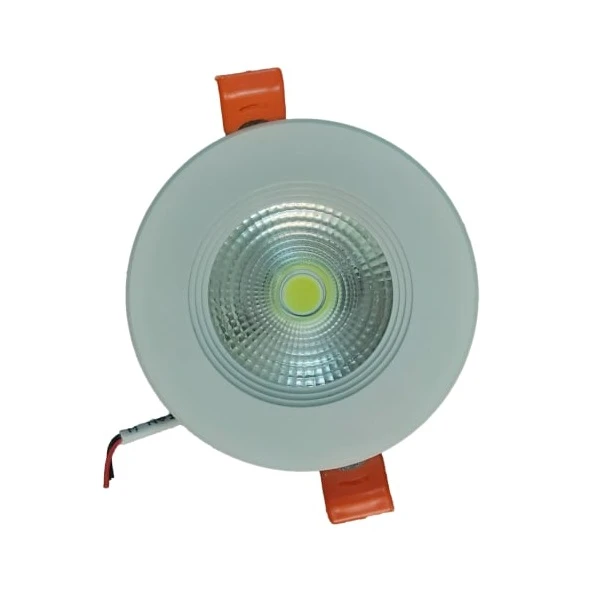 چراغ سقفی سی او بی 7 وات اپتونیکا مدل OP-DLQ5607R بسته 50 عددی