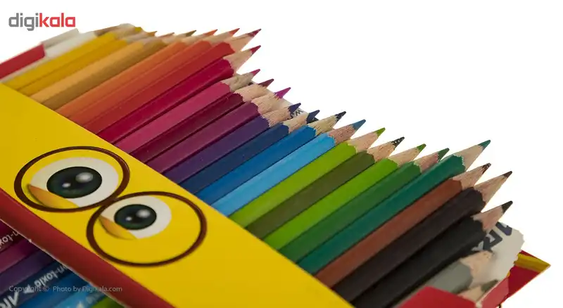 مداد رنگی 2+24 رنگ آریا مدل 3017