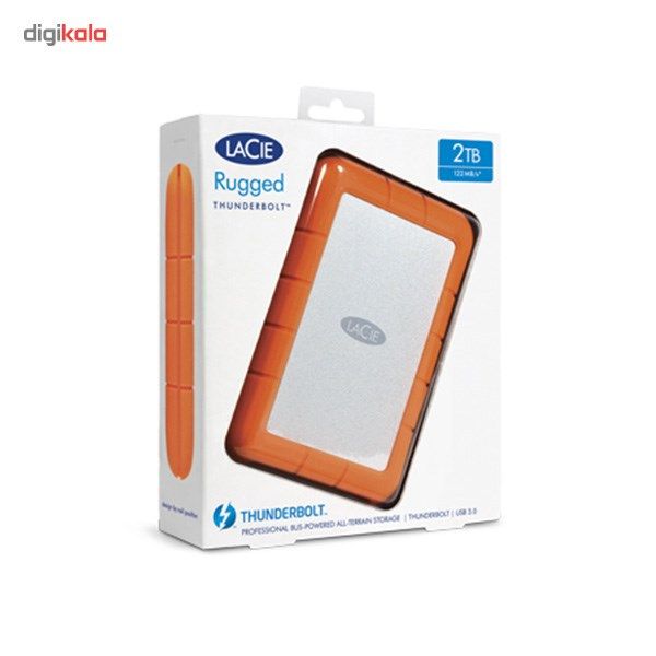 هارددیسک اکسترنال لسی مدل Rugged Thunderbolt And USB 3.0 ظرفیت دو ترابایت main 1 7