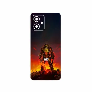 MAHOOT DOOM Game Series Cover Sticker for Motorola Moto G54