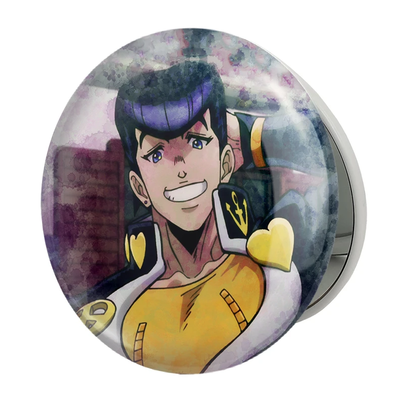 آینه جیبی خندالو طرح هیگاشکاتا جوسکه انیمه جوجو Jojo مدل تاشو کد 11518 