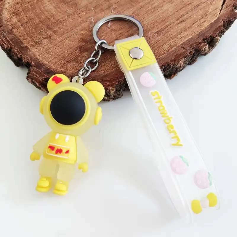 جاکلیدی مدل سیلیکونی طرح خرس بازی فضانورد کد DB21