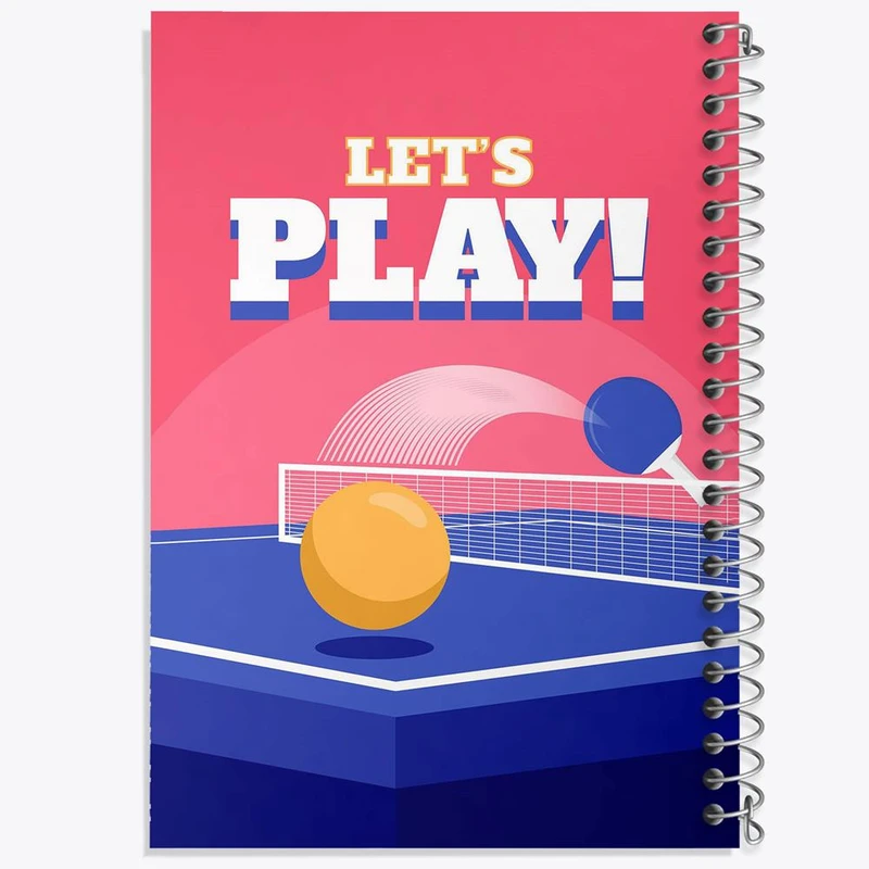 دفتر نت موسیقی 50 برگ خندالو مدل پینگ پنگ Ping Pong کد 27991