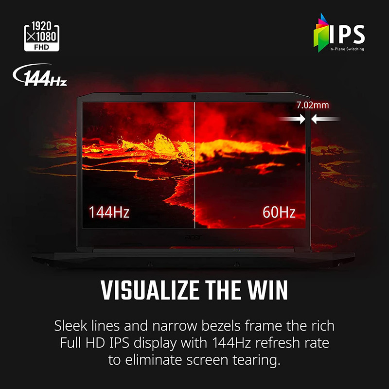 لپ تاپ 17.3 اینچی ایسر مدل AN517-41-R0RZ