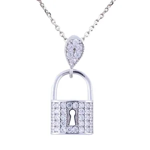 گردنبند نقره زنانه مدل AVN_M095 