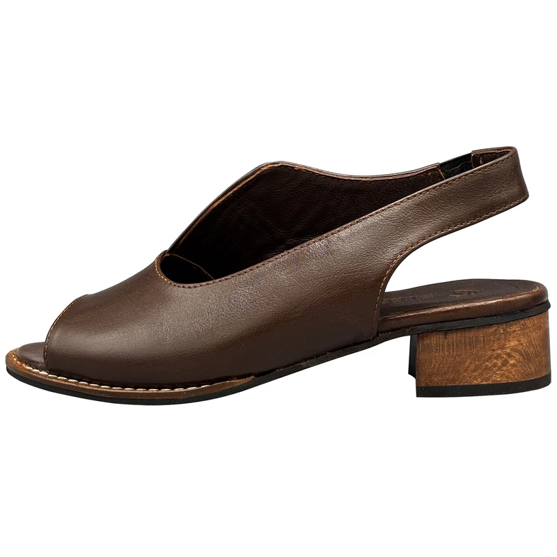 صندل زنانه سی یِنا مدل چرمی کد 1539