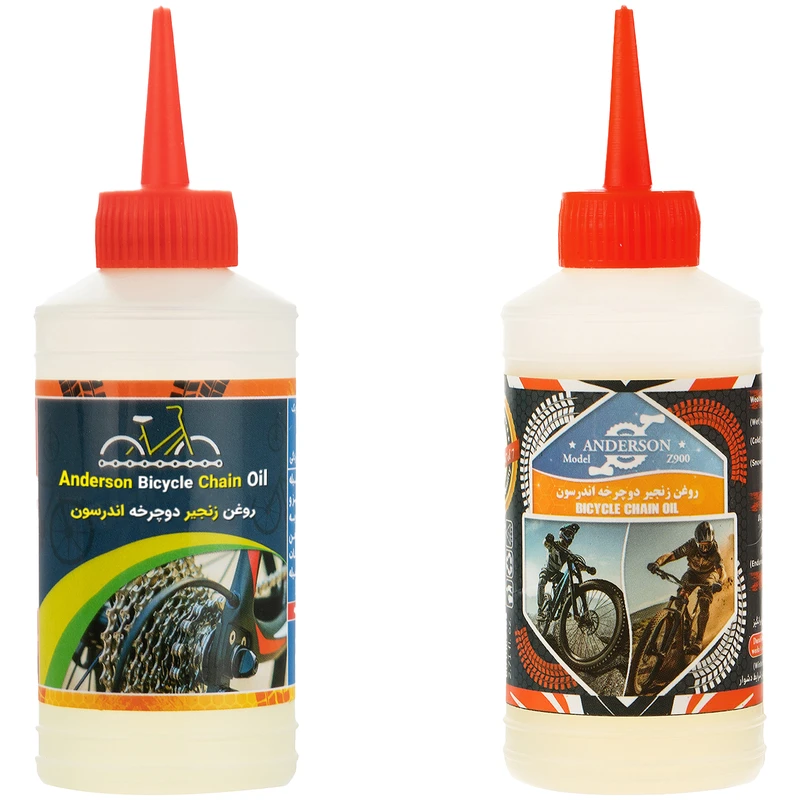 روغن زنجیر دوچرخه اندرسون مدل ZA92 حجم 80 میلی لیتر بسته 2 عددی