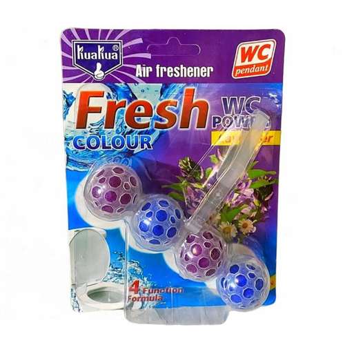 قرص جرمگیر توالت فرنگی کواکوا مدل Lavender کد W-420 بسته 4 عددی