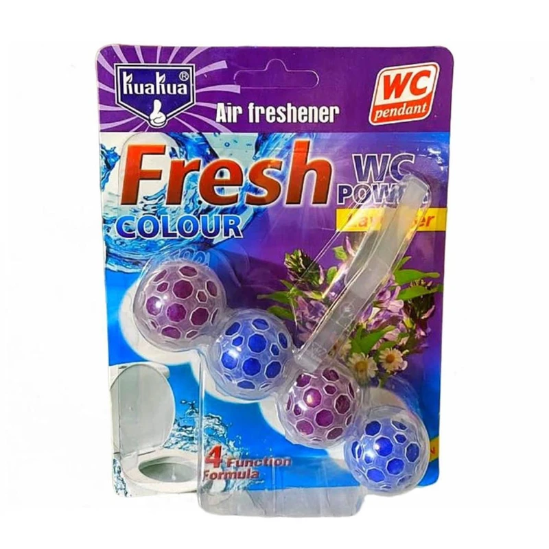 قرص جرمگیر توالت فرنگی کواکوا مدل Lavender کد W-420 بسته 4 عددی
