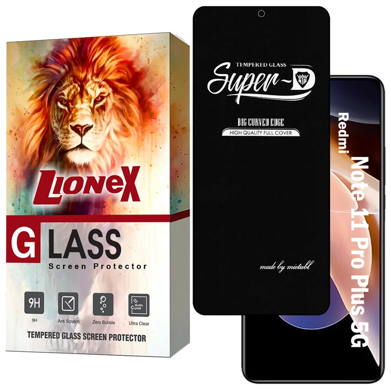 محافظ صفحه نمایش لایونکس مدل SUPERDNL مناسب برای گوشی موبایل شیائومی Redmi Note 11 Pro Plus 5G