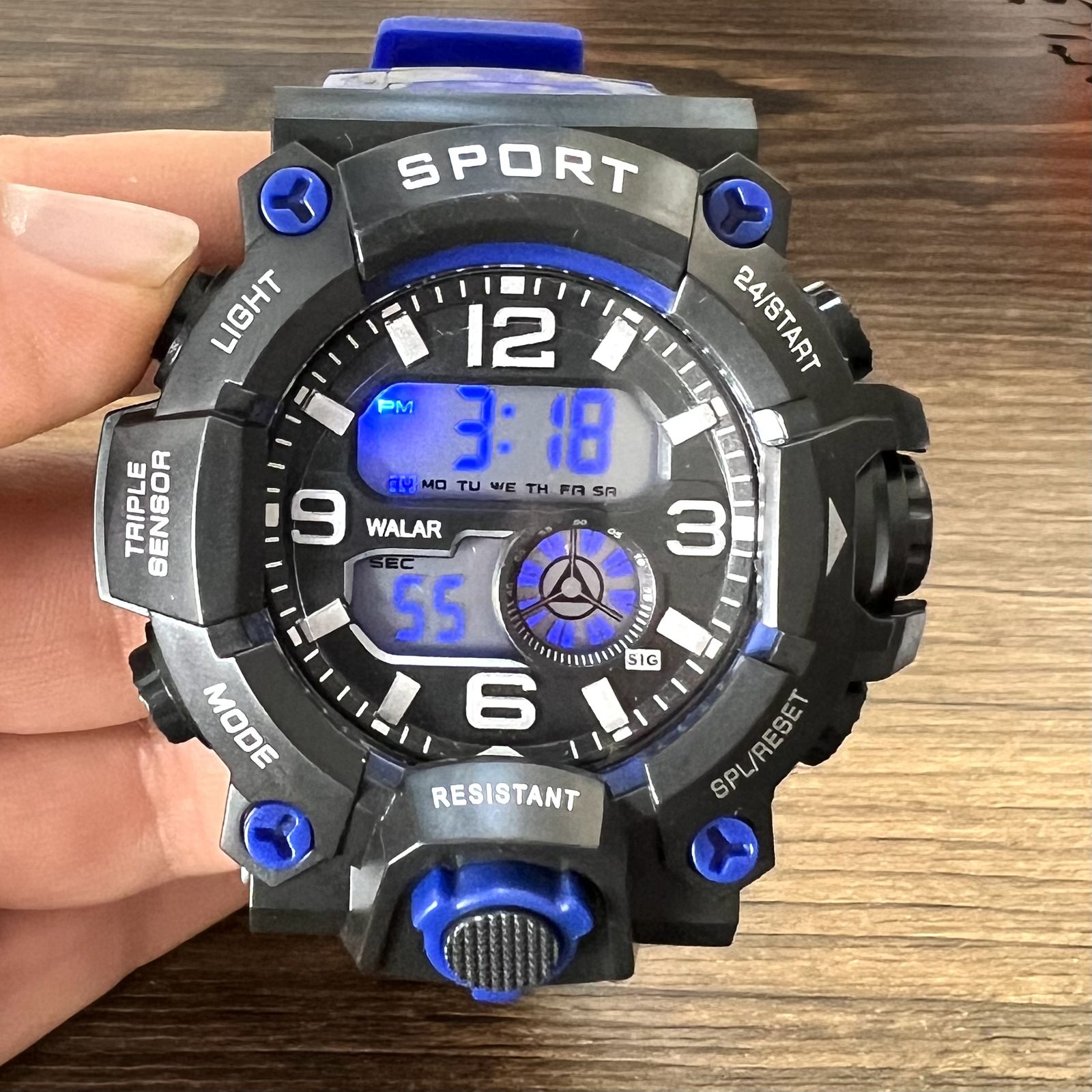 ساعت مچی دیجیتال مردانه مدل اسپرت - - 3
