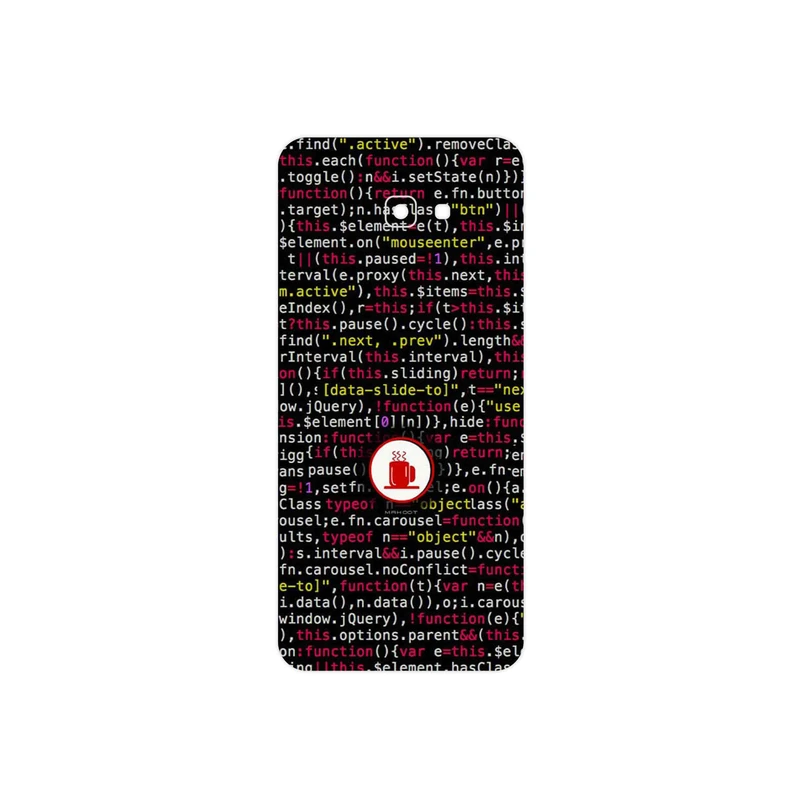 برچسب پوششی ماهوت مدل Programming 1 مناسب برای گوشی موبایل سامسونگ Galaxy J4 Plus