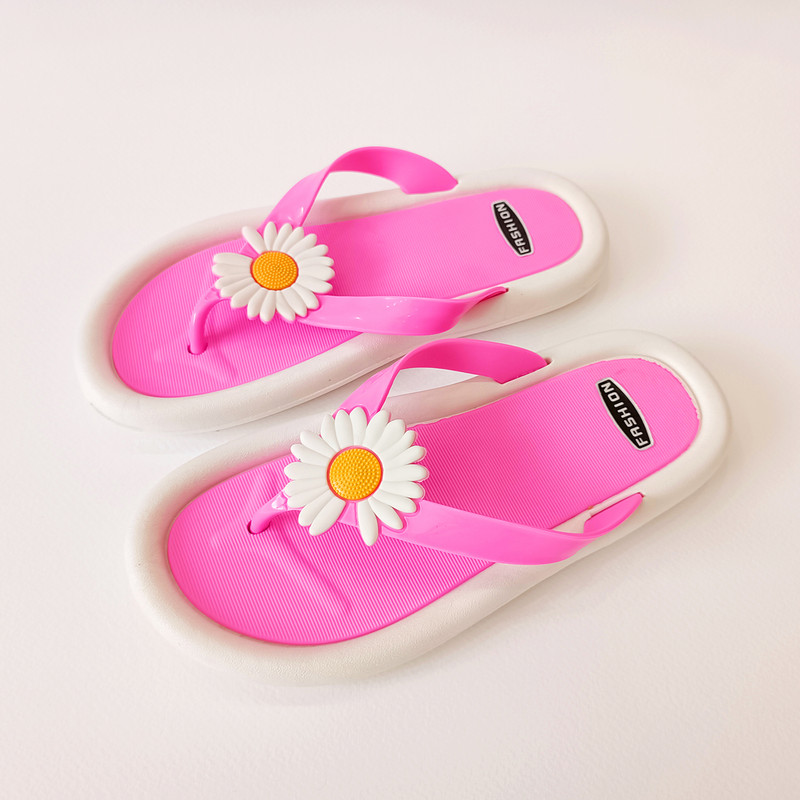 دمپایی لاانگشتی زنانه مدل بابونه-PI