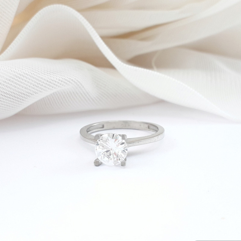 انگشتر نقره زنانه مدل شامیتا