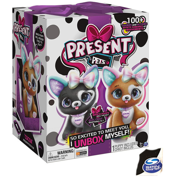اسباب بازی شانسی اسپین مستر مدل Present Pets کد Glitter اسباب بازی شانسی اسپین مستر مدل Present Pets کد Glitter