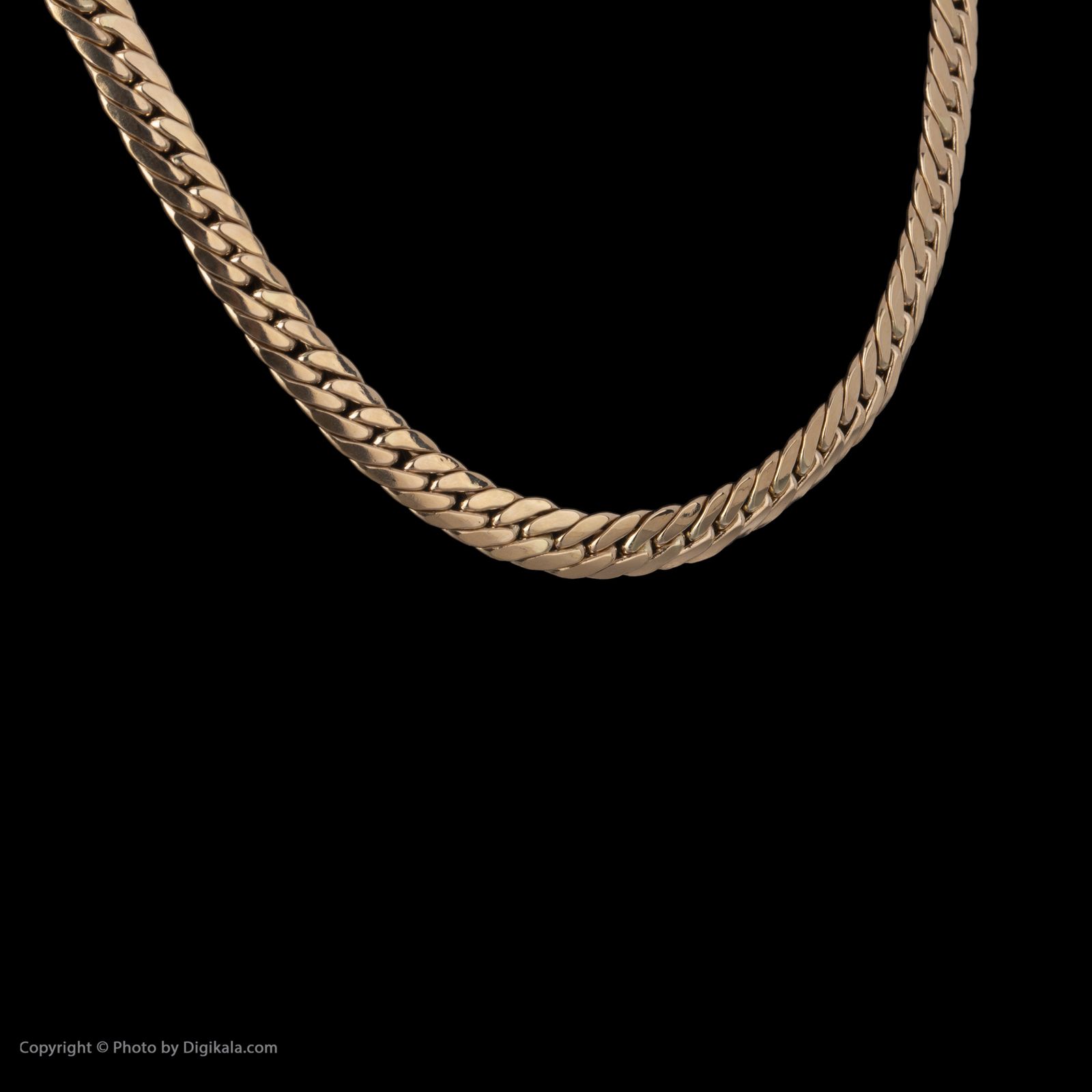 زنجیر طلا 18 عیار زنانه مایا ماهک مدل ZMM1014 طرح کارتیه حصیری -  - 3
