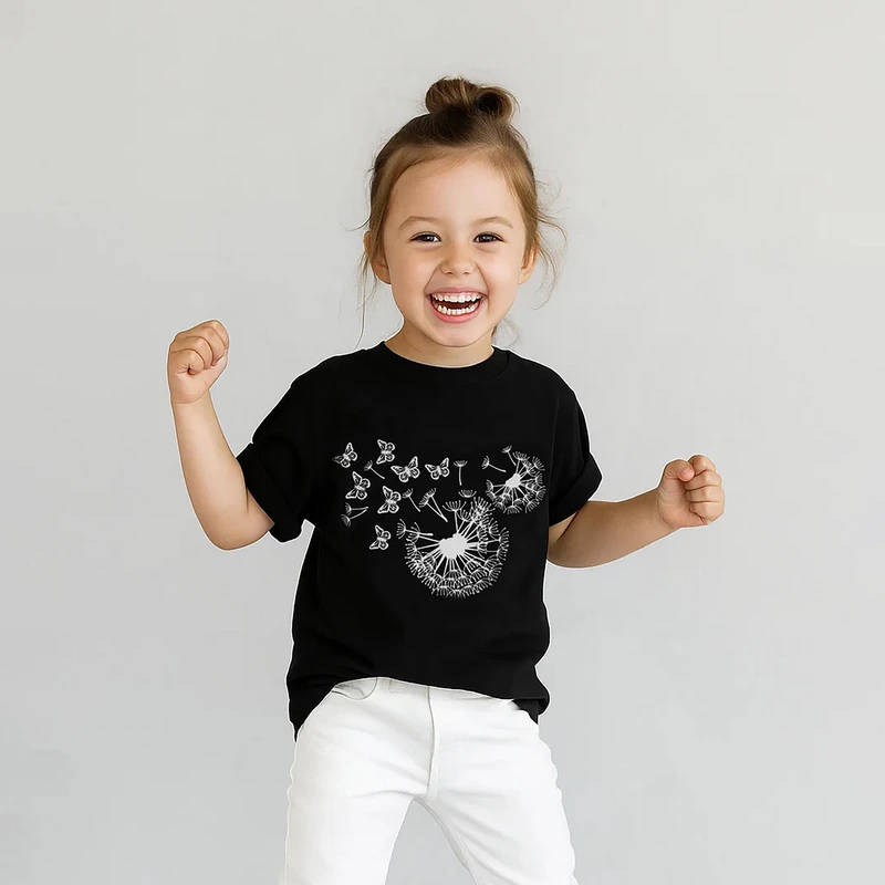 تی شرت آستین کوتاه دخترانه مادر مدل Dream