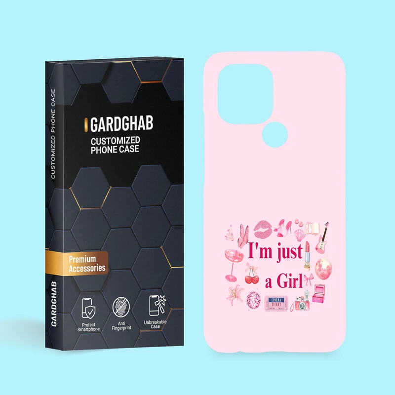 کاور گارد قاب مدل دخترانه مناسب برای گوشی موبایل شیائومی Redmi A1 Plus / A2 Plus / Poco C50 / Poco C51