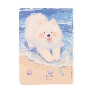 دفتر مشق 80 برگ سم طرح دوست پشمالو