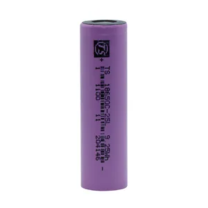 باتری لیتیوم-یون مدل TS 18650-25L ولتاژ 3.6 ظرفیت 2600 میلی آمپر ساعت