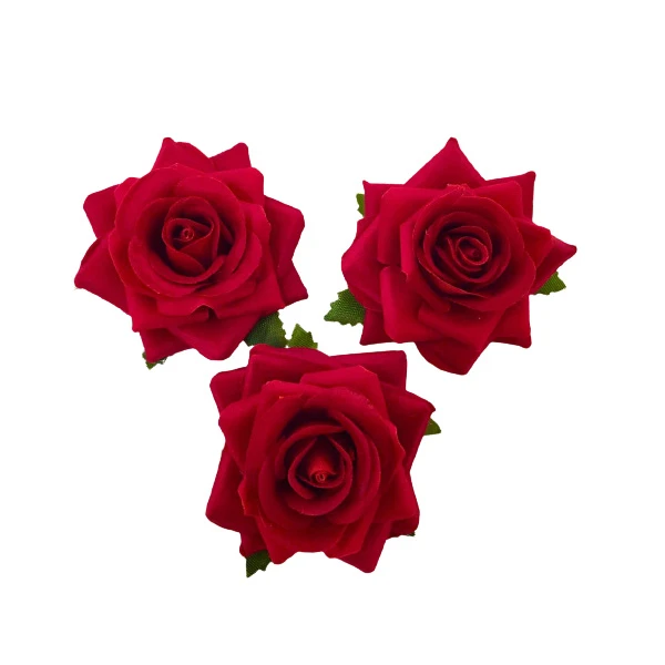 گل مصنوعی مدل رز کد 401 بسته 3 عددی
