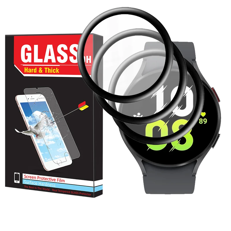 محافظ صفحه نمایش نانو هارد اند تیک مدل Pmma-HT مناسب برای ساعت هوشمند سامسونگ Galaxy Watch 5 44mm بسته سه عددی