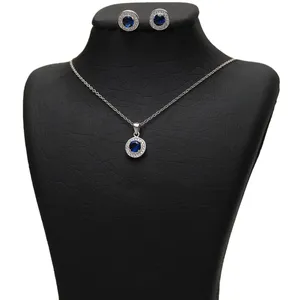 نیم ست نقره شهر جواهر مدل SJS-SE020