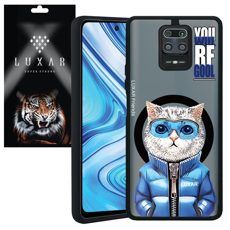 کاور لوکسار مدل Rich Cat  مناسب برای گوشی موبایل شیائومی Poco M2 Pro / Redmi Note 9S / Note 9 Pro / Note 9