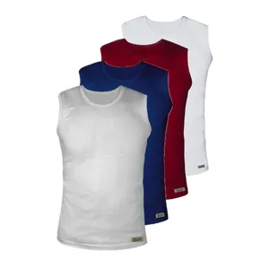 زیرپوش آستین حلقه مردانه تولیدی پاران مدل نخ پنبه خالص صادراتی مجموعه 4 عددی