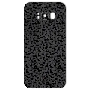 MAHOOT Silicon Texture Cover Sticker for Samsung S8
