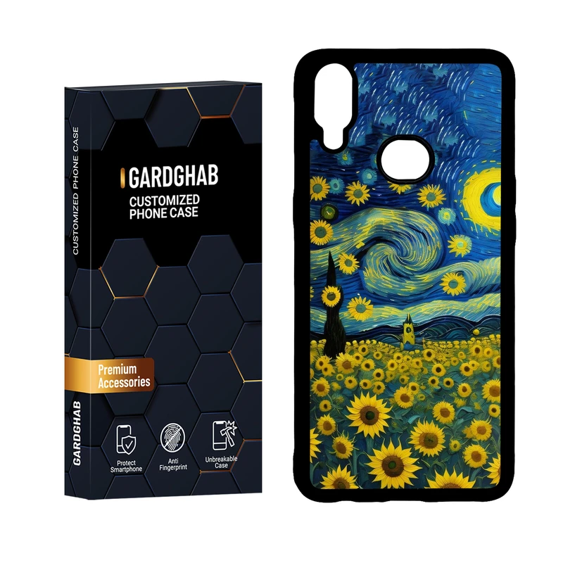 کاور گارد قاب مدل دورژله ای هنری مناسب برای گوشی موبایل سامسونگ Galaxy A10s