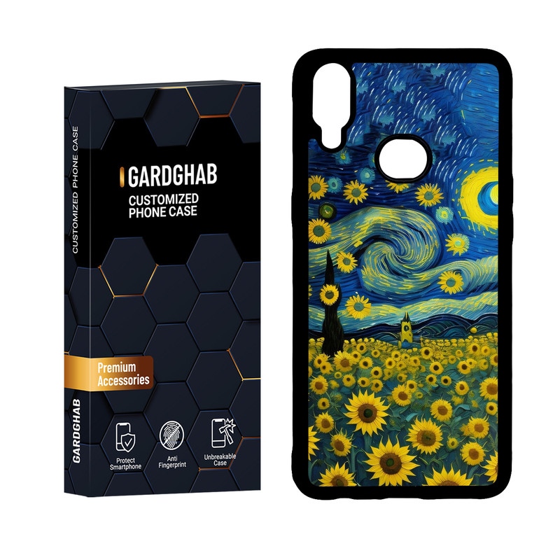 کاور گارد قاب مدل دورژله ای هنری مناسب برای گوشی موبایل سامسونگ Galaxy A10s