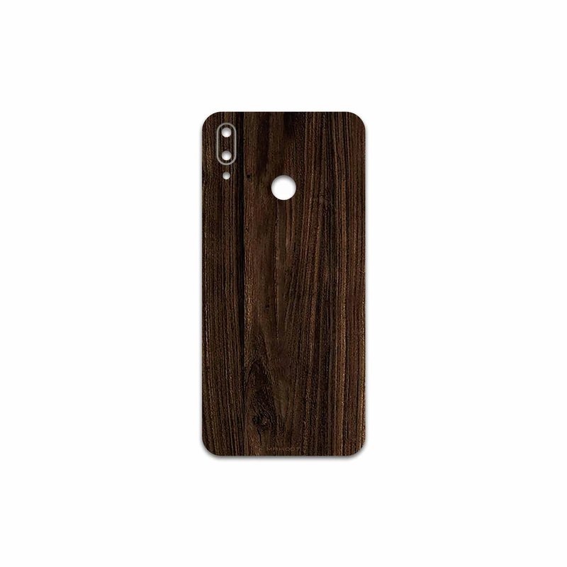 برچسب پوششی ماهوت مدل Dark Walnut Wood مناسب برای گوشی موبایل هوآوی Y9 2019