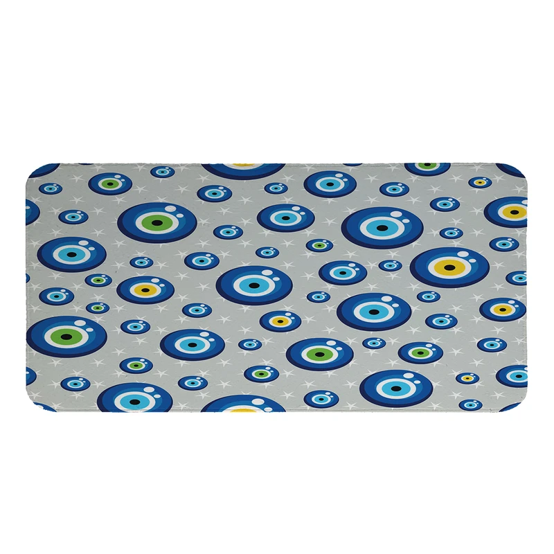  پادری طرح چشم زخم کد 9084 سایز 110×60 سانتی متر