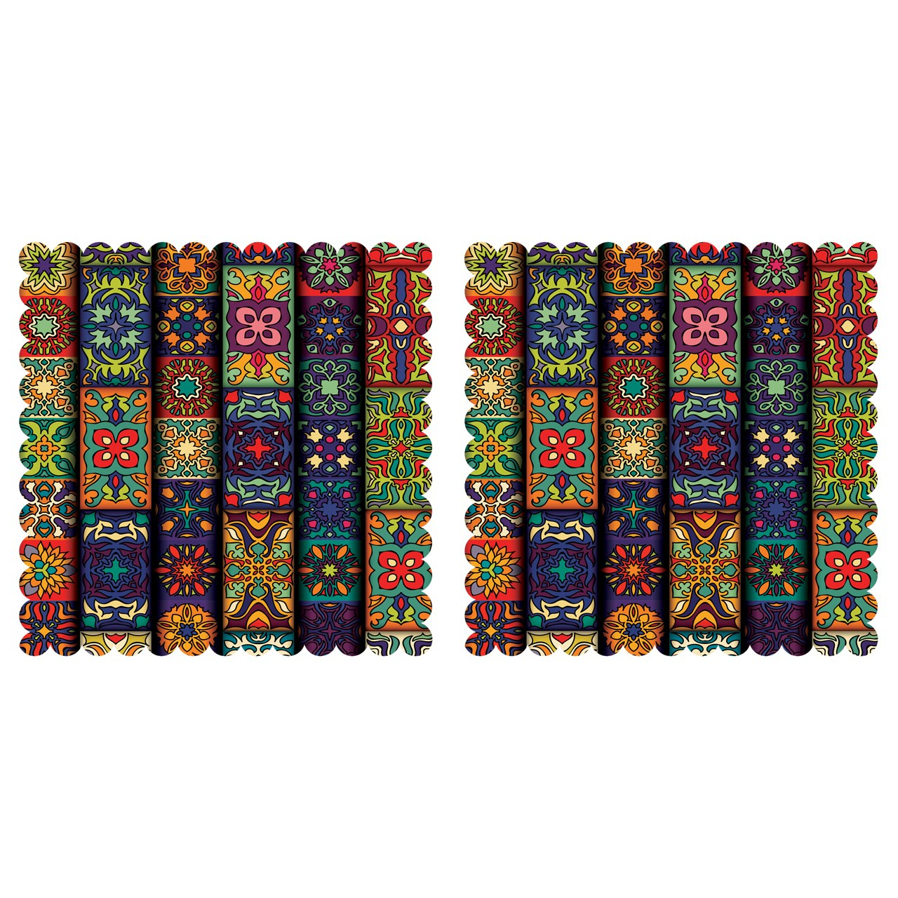 عکس رومیزی رنس مدل T3-42075 سایز 40x40 سانتی متر مجموعه 2 عددی عکس رومیزی رنس مدل T3-42075 سایز 40x40 سانتی متر مجموعه 2 عددی