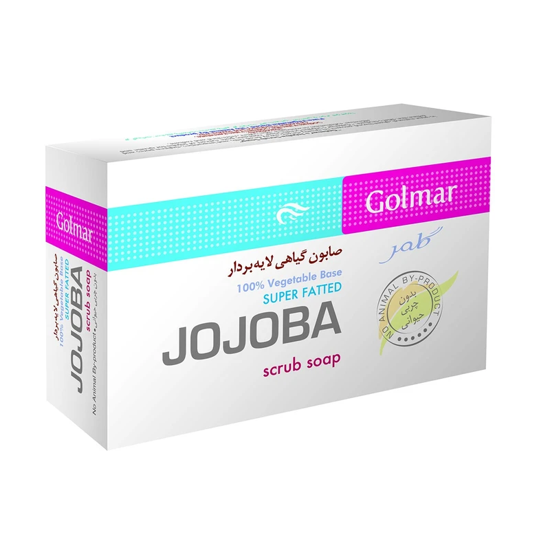 صابون لایه بردار گلمر مدل jojoba مقدار 90 گرم
