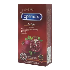 کاندوم اپتیمکس مدل Ex-Tight  بسته 12 عددی
