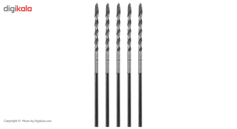 مته الماسه ولو سایز 4 میلی متر بسته 5 عددی مته الماسه ولو سایز 4 میلی متر بسته 5 عددی