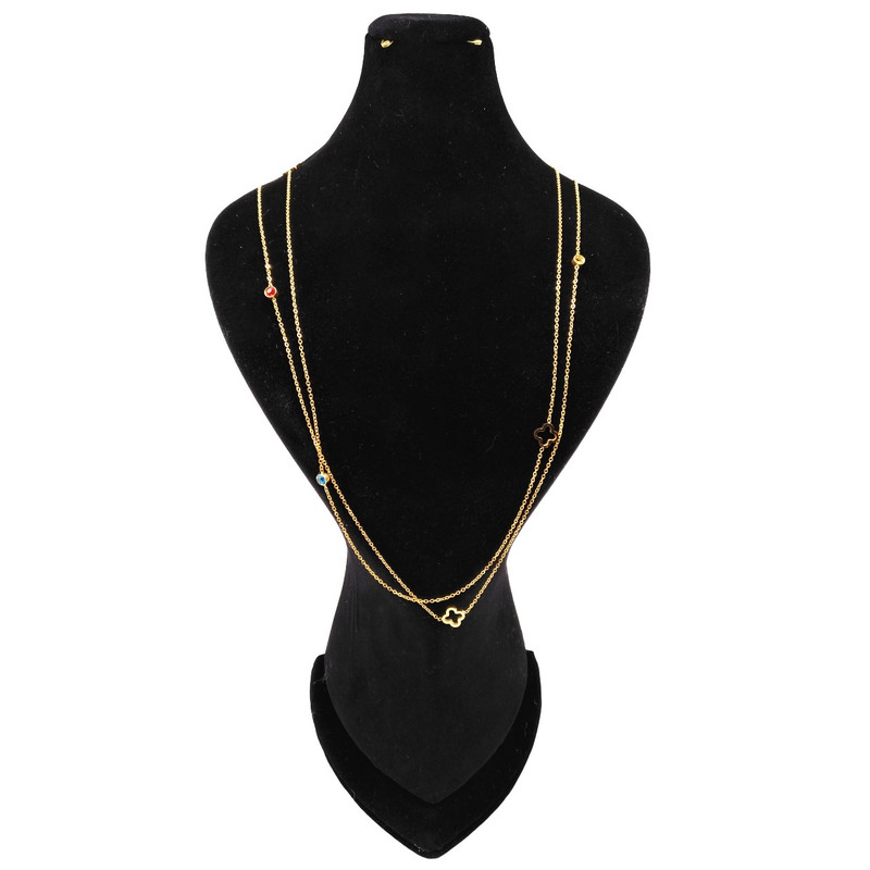 زنجیر رو مانتویی طرح ونکلیف مدل KBG-004-1 زنجیر رو مانتویی طرح ونکلیف مدل KBG-004-1