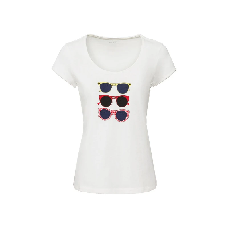 تی شرت آستین کوتاه زنانه اسمارا کد S154 