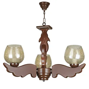    لوستر سه شعله چشمه نور کد G717/3-BR