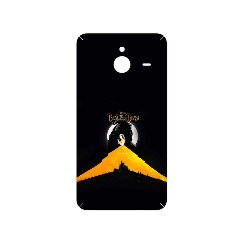 برچسب پوششی ماهوت مدل Beauty and the Beast مناسب برای گوشی موبایل مایکروسافت Lumia 640 XL
