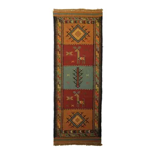 گلیم دستباف  دستباف سرزمین فرش کد TKG82