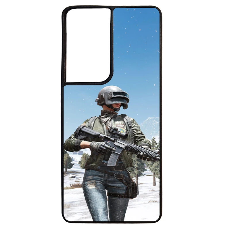 کاور طرح پابجی مناسب برای گوشی موبایل سامسونگ galaxy s21 ultra