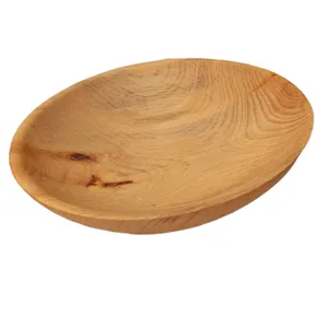 بشقاب چوبی مدل کاج کد 69