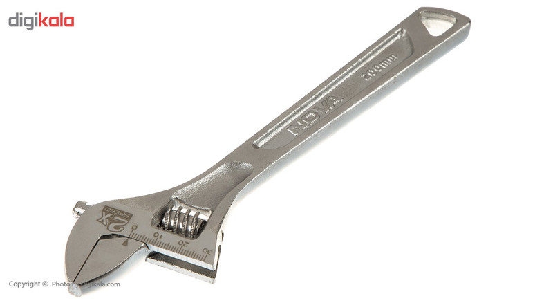 آچار فرانسه نووا مدل NTA 9621 سایز 8 اینچ