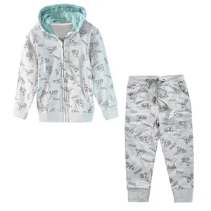 ست سویشرت و شلوار پسرانه مدل دایناسور 